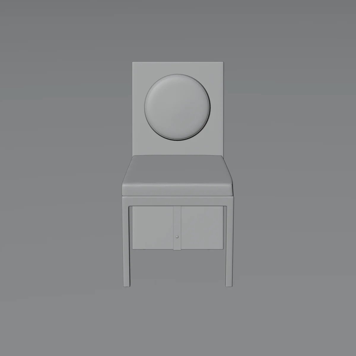 Interactive 360-degree rendered view of the chair.